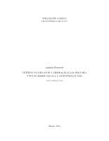 prikaz prve stranice dokumenta Tržišno natjecanje i liberalizacija sektora financijskih usluga u Europskoj uniji