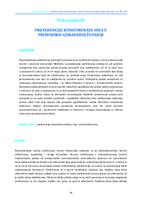 prikaz prve stranice dokumenta Preferencije konzumenata vina u Primorsko-goranskoj županiji