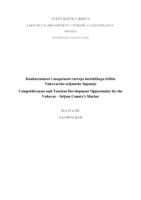 prikaz prve stranice dokumenta Konkurentnost i mogućnost razvoja turističkoga tržišta Vukovarsko - srijemske županije